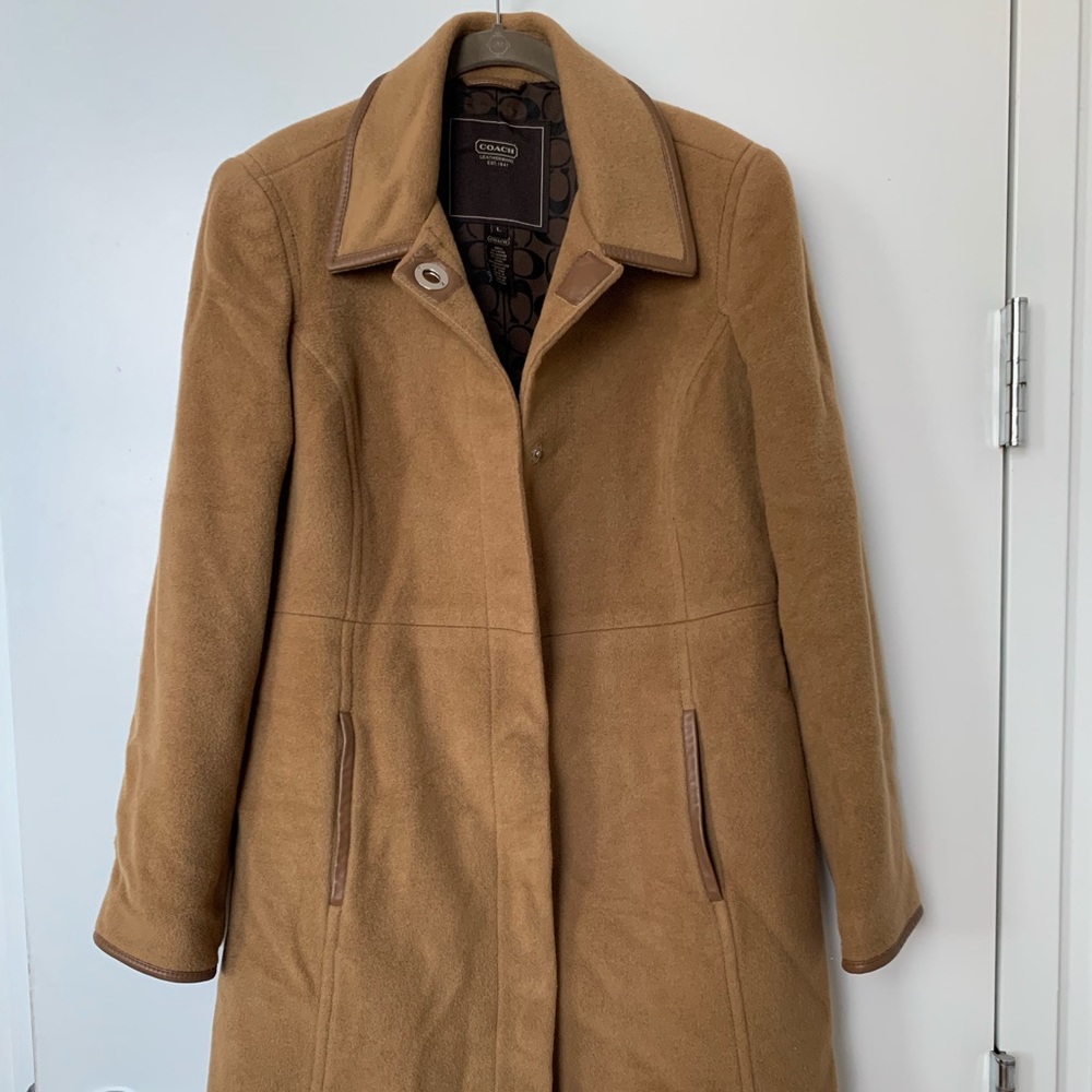 Authentic COACH Wool/Mohair Coat